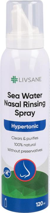 Produktbild Livsane Meerwasser-Nasenspülspray hyperton 120 ml (1 Stück)