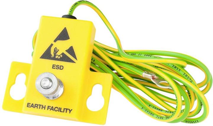 Actual product image BJZ A-7745 Floor earthing connection 2 m (Static protection)