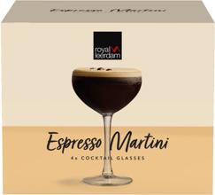 Image du produit Royal Leerdam Espresso Martini Glas Set 4 (2.40 dl, 4 x, Verres à Martini)