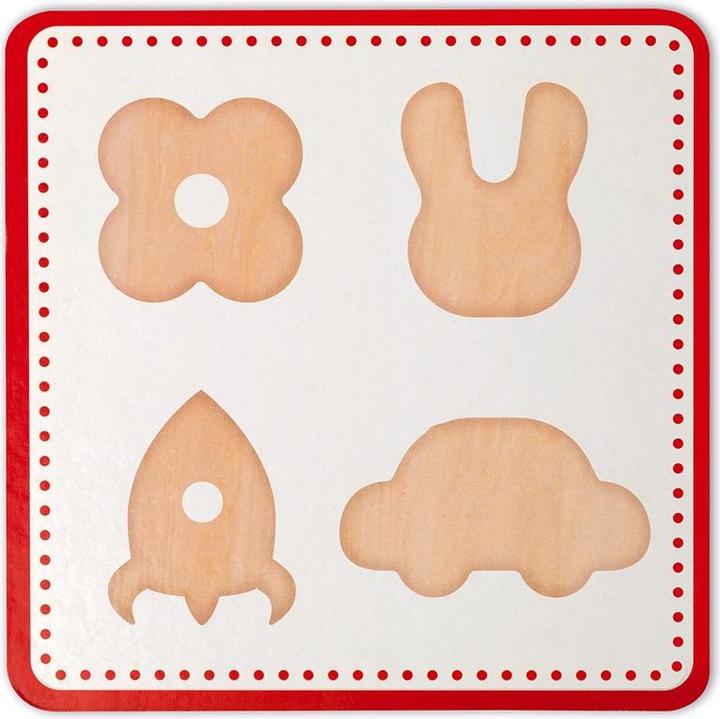 Produktbild Janod J05318 Memory-Tastspiel, lehrreiches Familienspiel, für Kinder ab 3 Jahren (Italienisch, Englisch, Spanisch, Deutsch, Niederländisch, Französisch)