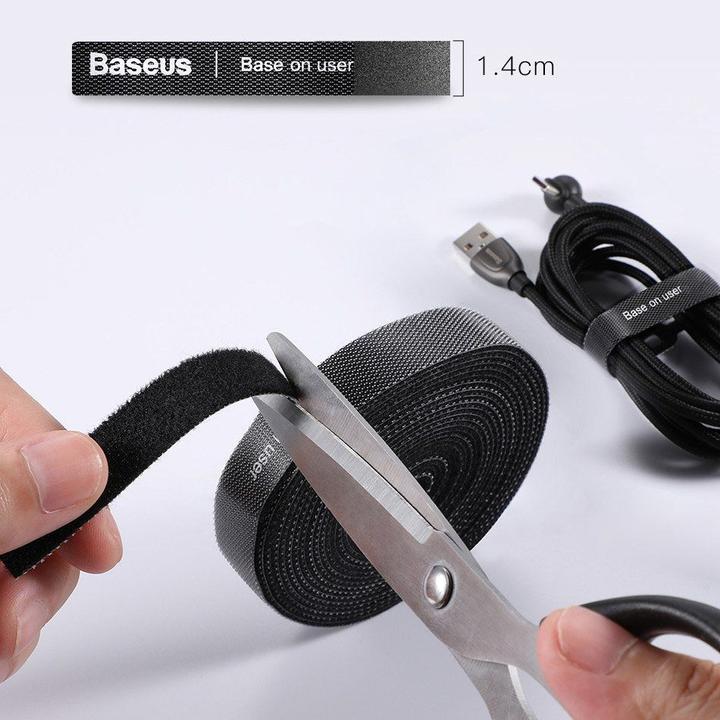 Produktbild Baseus Rainbow Circle Velcro Straps 3m Gray (Kabeldurchlass, 300 cm)