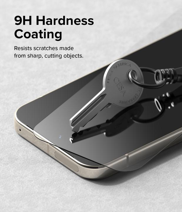 Actual product image Ringke Screen Protector for Pixel 9 Pro XL EASY SLIDE TEMPERED GLASS 2 pack, w installation Jig (2 Piece, Google Pixel 9 Pro XL)