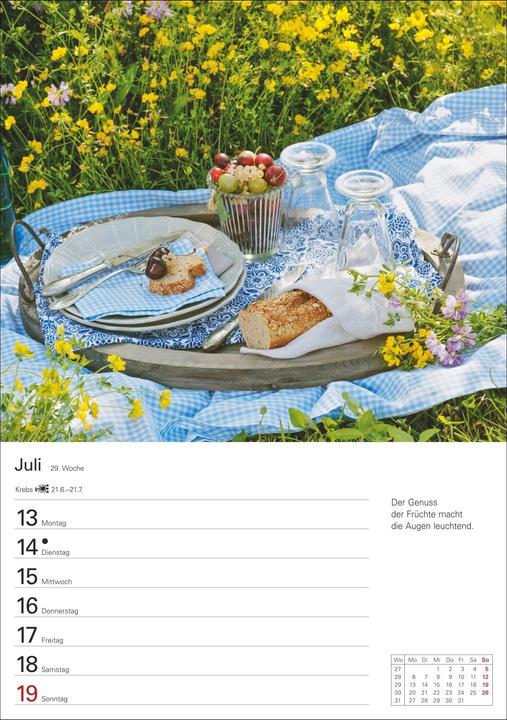 Produktbild Harenberg Auf dem Lande Wochenplaner 2026 - 53 stimmungsvolle Fotografien (Harter Einband, Deutsch)