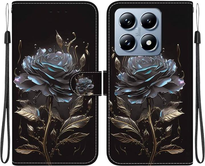 Image du produit Cover-Discount Xiaomi 14T Pro - Housse de transport avec motif de fleurs (Xiaomi 14T Pro)