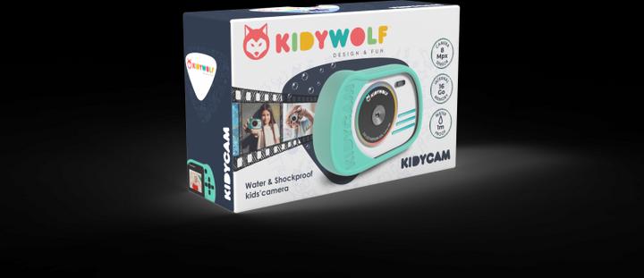 Productafbeelding Kidywolf Kidy Camera - cyaanversie