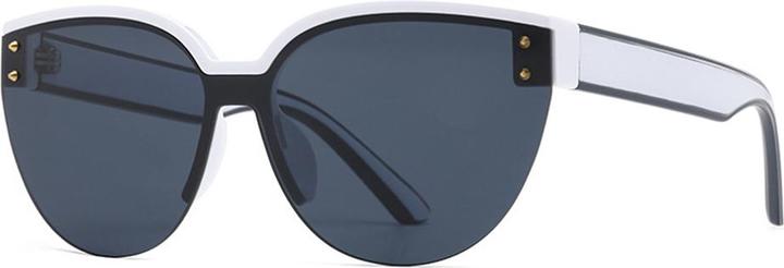 Actual product image Techsuit - Sunglasses (6506) - for Women, PC Frame and Lens - White / Blue