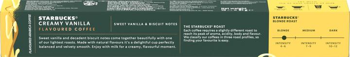 Image du produit Starbucks Creamy Vanilla par Nespresso (10 x Port.)