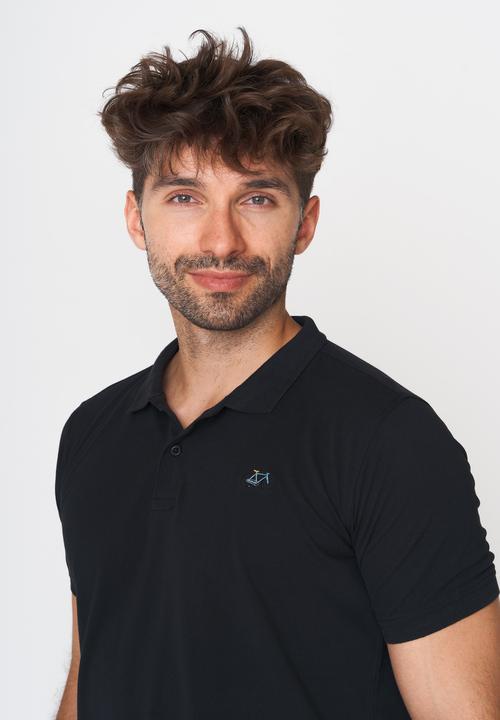 Actual product image Greenbomb Bike Vintage Strike Polo (S)