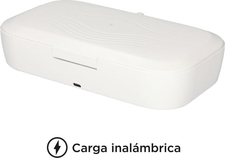 Immagine prodotto KSIX Sterilizzatore UV Light Box con caricatore wireless 10W