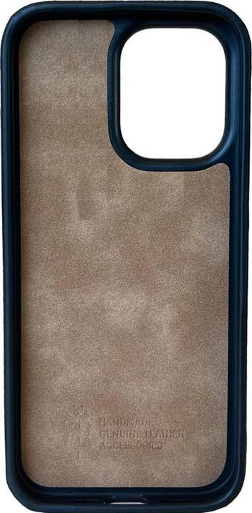 Produktbild Mike Galeli Hard-Cover Echtleder Luka black (Apple iPhone 16 Plus)