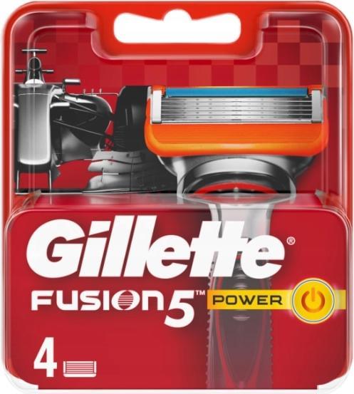 Actual product image Gillette Fusion 5 Power, Razors, 4 PCs