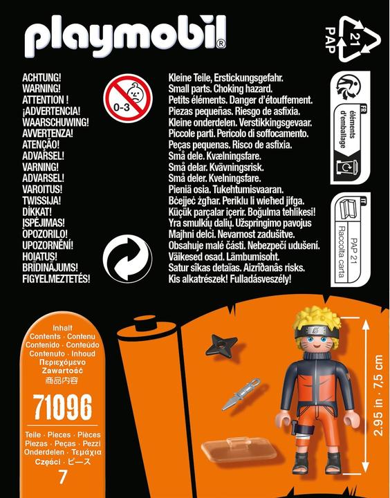 Image du produit Playmobil 71096 Naruto (71096, Playmobil Naruto)
