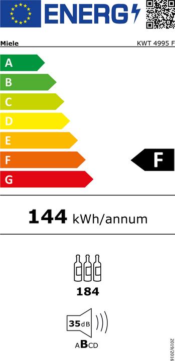 Energie-Label Miele KWT 4995 F