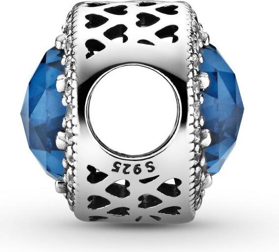 Immagine prodotto Pandora Charms/Beads corona di cuori radianti blu notte (Argento)
