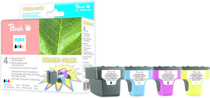 Produktbild Peach 363 Multipack (M, BK, C, Y)