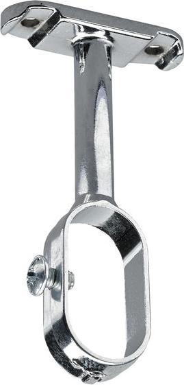 Produktbild Hettich Schrankrohr-Mittelträger, für Rohrprofil oval 15 x 30 mm, verchromt