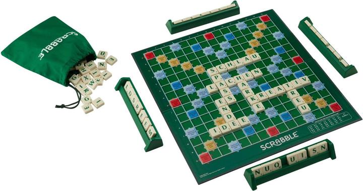 Actual product image Mattel Games Scrabble ORIGINAL (German)
