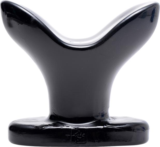 Actual product image Master Series XL Ass Anchor Flared Anal Plug - Black