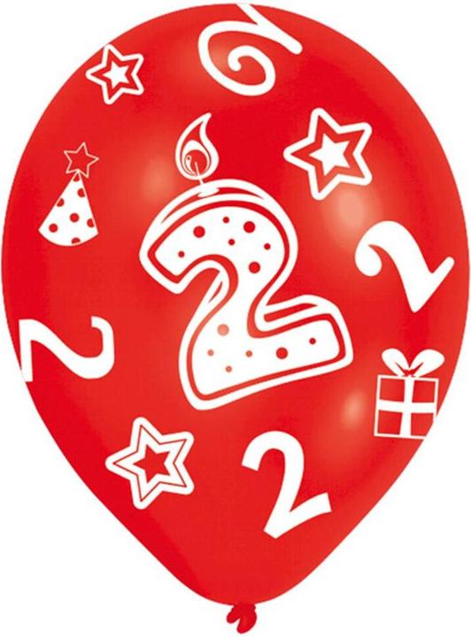 Actual product image Amscan Number 2 (5 x)