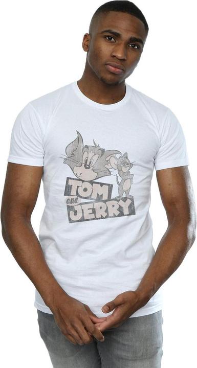 Actual product image Tom & Jerry Mens Wink Cotton T-Shirt (3XL)