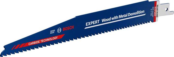 Produktbild Bosch Professional Zubehör EXPERT ‘Wood with Metal Demolition’ S 1267 XHM Säbelsägeblatt, 10 Stück