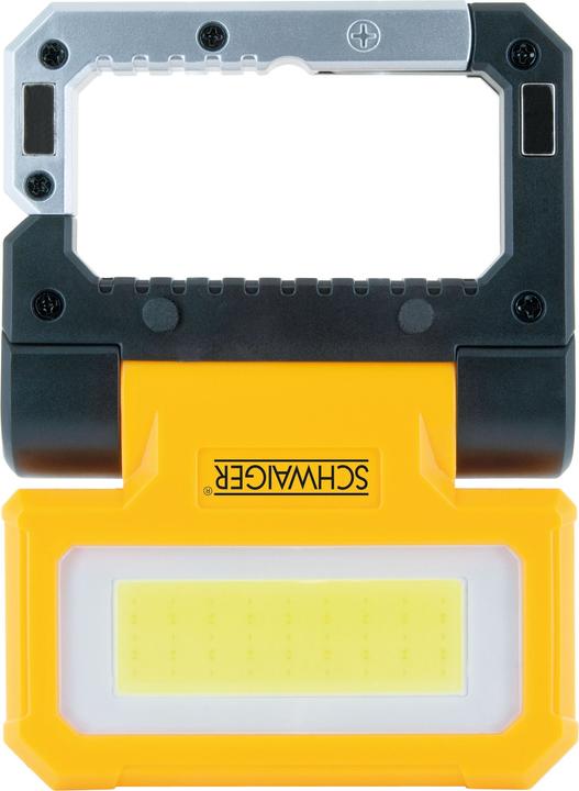 Productafbeelding Schwaiger 2in1 LED-werklamp, COB-LED/3 W SEOUL LED, Li-Ion, 300 Lm (300 lm)