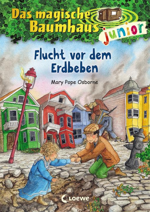Produktbild Das magische Baumhaus junior 22 - Flucht vor dem Erdbeben (Deutsch, Mary Pope Osborne, Jutta Knipping, Sabine Rahn, 2020)