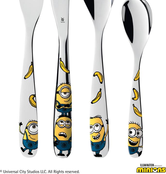 Image du produit WMF Couverts pour enfants 4 pièces MINIONS