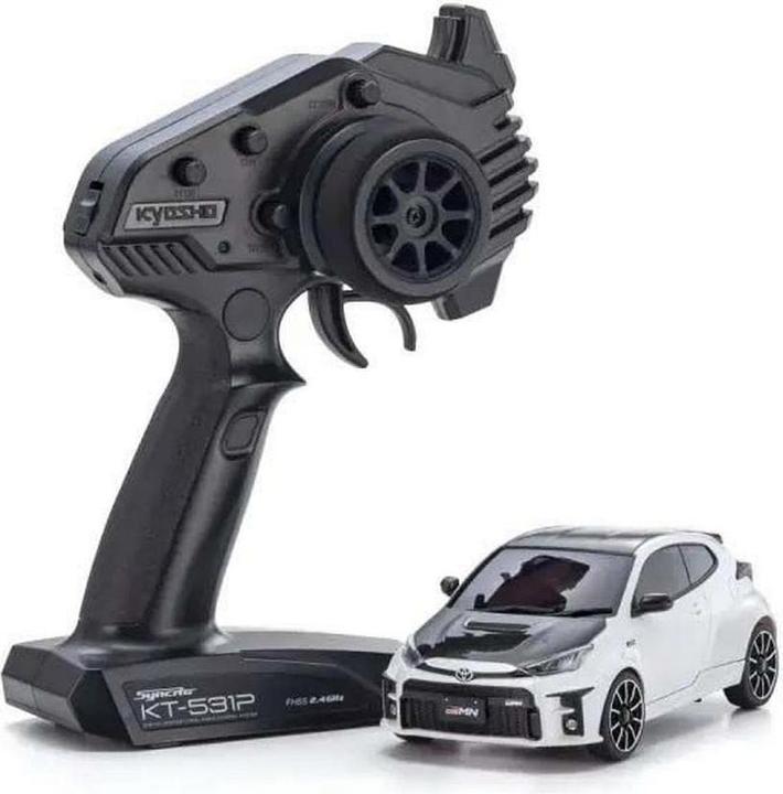 Produktbild Kyosho Mini-Z MA020 Toyota GRMN Yaris Rally Weiss, ARTR (RTR Ready-to-Run)