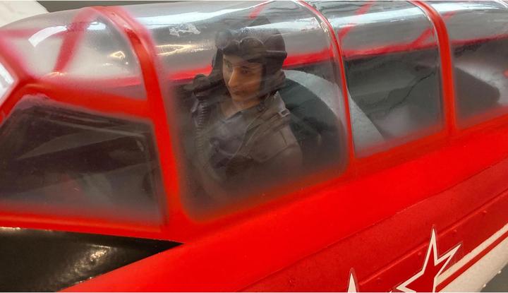 Actual product image Amewi Warbird YAK - 11 1450 mm, Red/White PNP (Warbird)