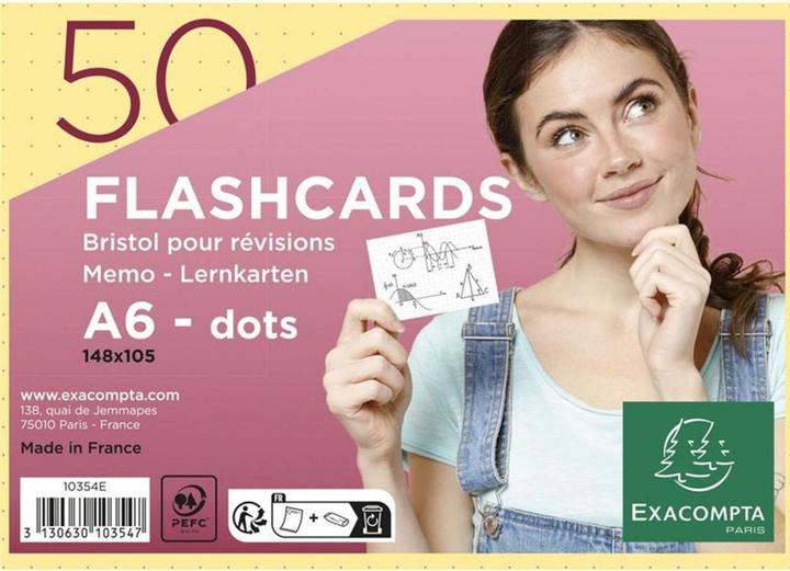 Exacompta Schede di valutazione (148 x 105 mm, 205 g/m², 50 x)
