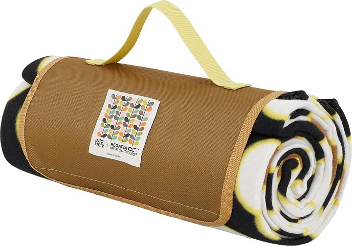 Actual product image Regatta Orla Kiely Spinning Flower Picnic Blanket