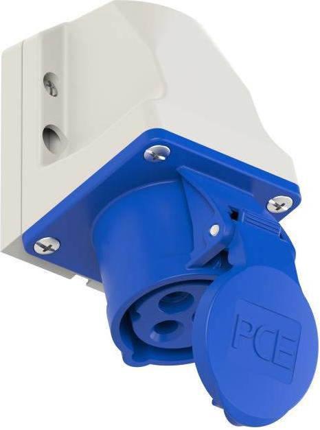 Produktbild PCE 113-6k Wanddose 16A 3p 6h IP44
