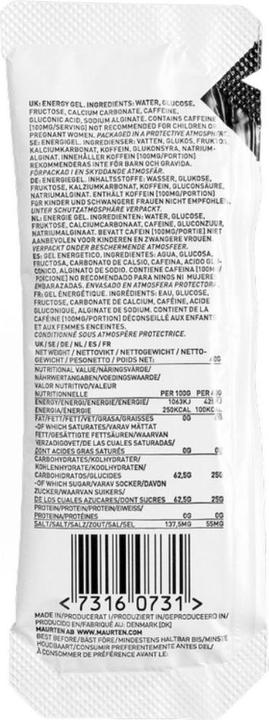 Produktbild Maurten Gel 100 Caf 100 (Neutral, 12 Stk., 480 g)