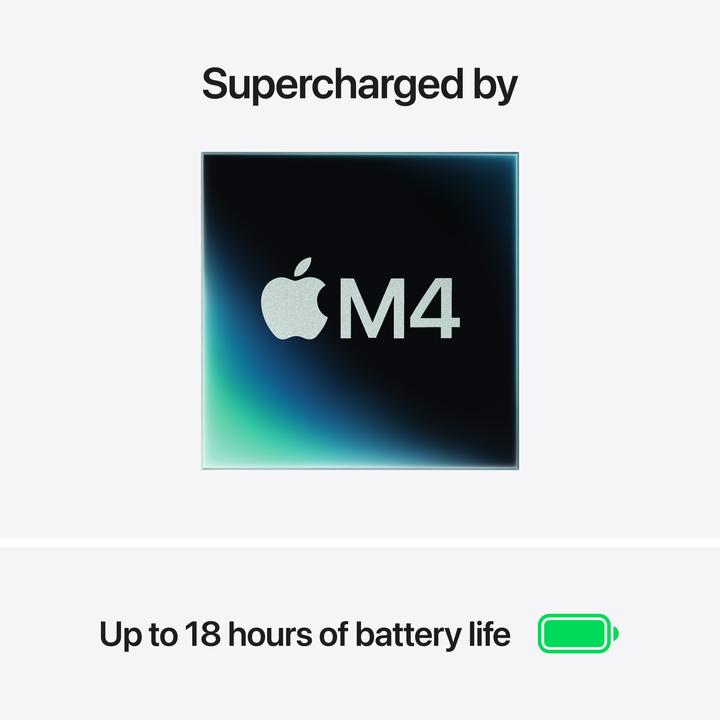 Actual product image Apple MacBook Air – 2025 (15.30", M4, 24 GB, 512 GB, DE)