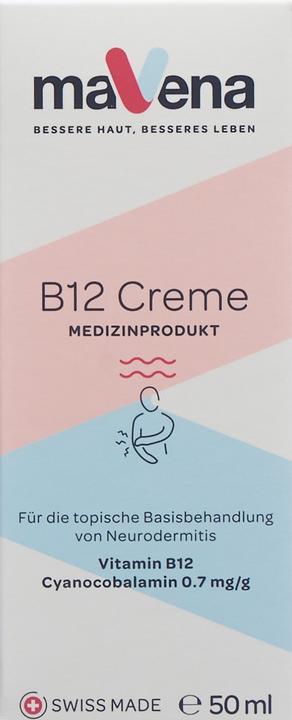 Produktbild Mavena Vitamin B12 (Körpercreme, 50 ml)