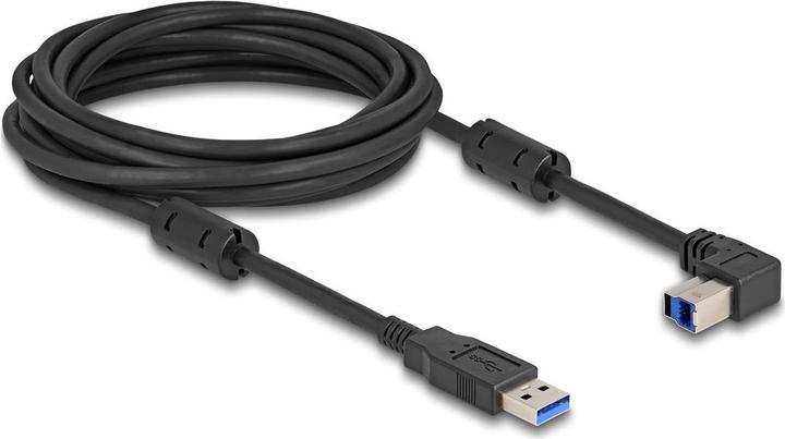Produktbild Delock USB 5 Gbps Kabel Typ-A Stecker zu Typ-B Stecker 90° o (5 m, USB 3.2 Gen 1)