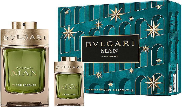 Actual product image Bulgari Bvlgari Man Wood Essence Christmas 2023 Eau de Parfum 100 / Eau de Parfum 15 (Eau de parfum, 100 ml)