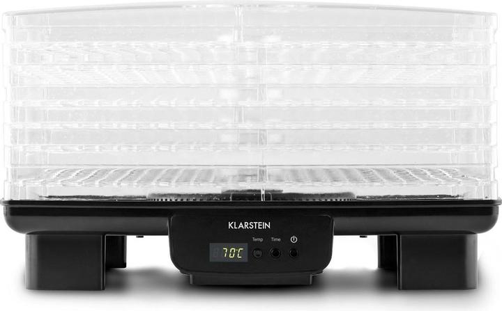 Actual product image Klarstein Bananarama black dehydrator6 shelves