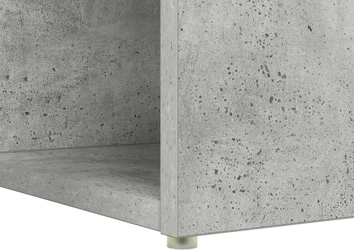 Produktbild VidaXL Schreibtisch Beton Grau Holzwerkstoff mit Betonoberfläche Mittel