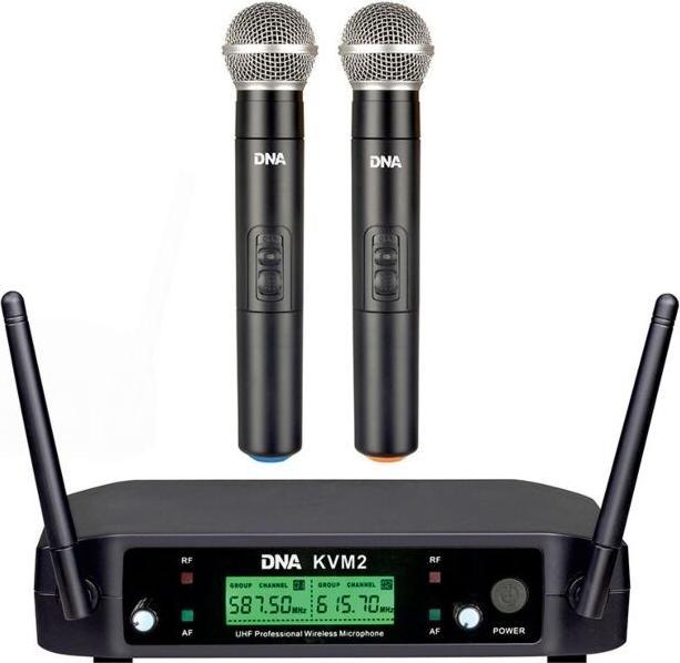 No Name DNA KVM 2 Wireless Microphones Sound System