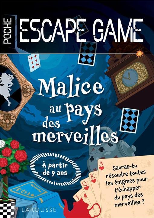Produktbild Escape game de poche junior : Malice au pays des Merveilles (Französisch, Saint-Martin Gilles, 2023)