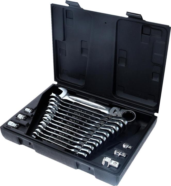 Actual product image KS Tools GEARplus® Joint Ratchet Combination Wrench Set 50 (19 mm)