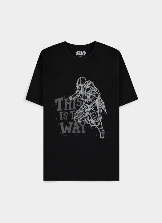 Actual product image Difuzed Star Wars - Mandalorian Men's Short Sleeved T-shirt - L (L)