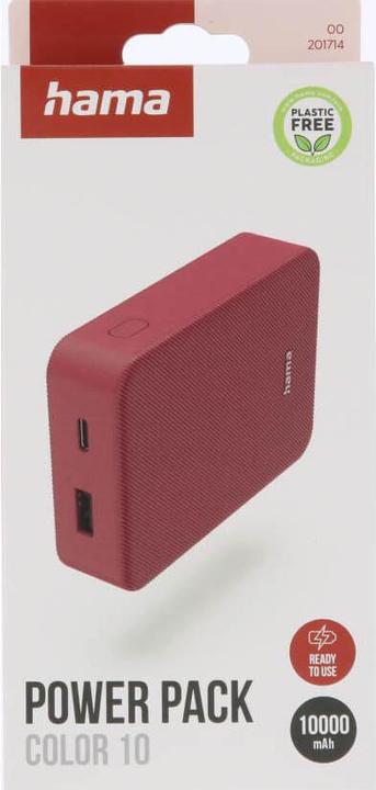 Produktbild Hama Color 10 (10000 mAh, 37 Wh)