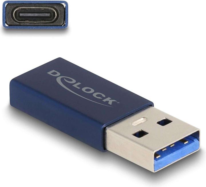Actual product image Delock Adapter USB Type-A plug to USB Type-C (USB-C, USB-A, 3.60 cm)