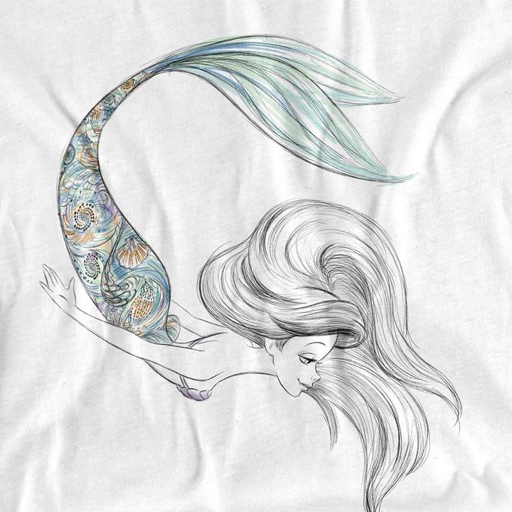 Produktbild The Little Mermaid Pearlescent TShirt (XL)