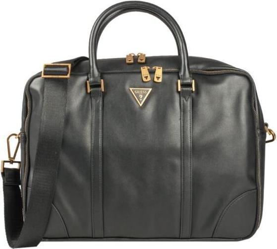 Image du produit Guess Scala, porte-documents en cuir synthétique et textile, HMESCA, noir, 45 x 35