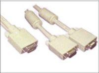 Actual product image MicroConnect VGA Y-splitter 1 to 2, passive (0.30 m, VGA)