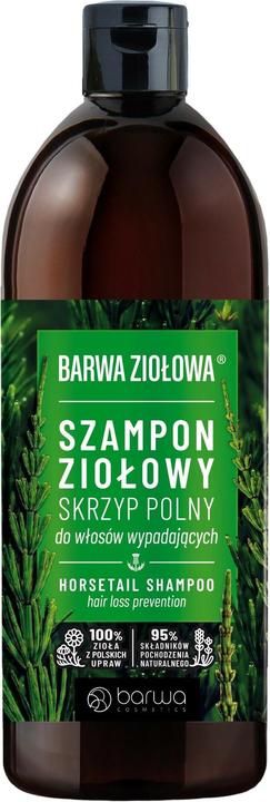 Barwa Color - Herbal Herbal Shampoo For Hair Falling Out Horsetail (480 ml, Flüssiges Shampoo)
